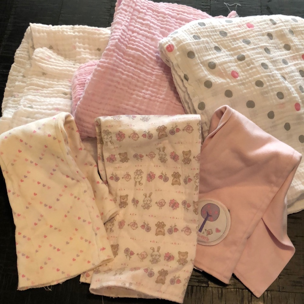 Blankets and Burp Cloths